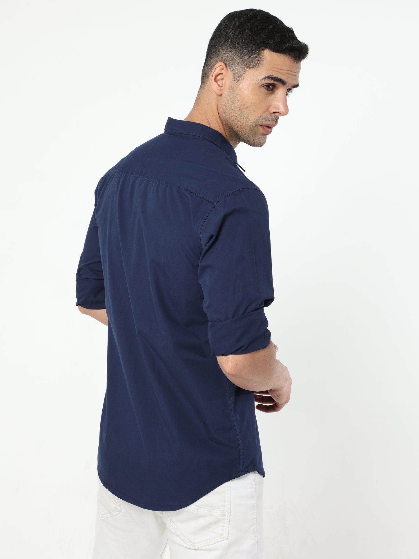 Onfire Solid Blue Shirt