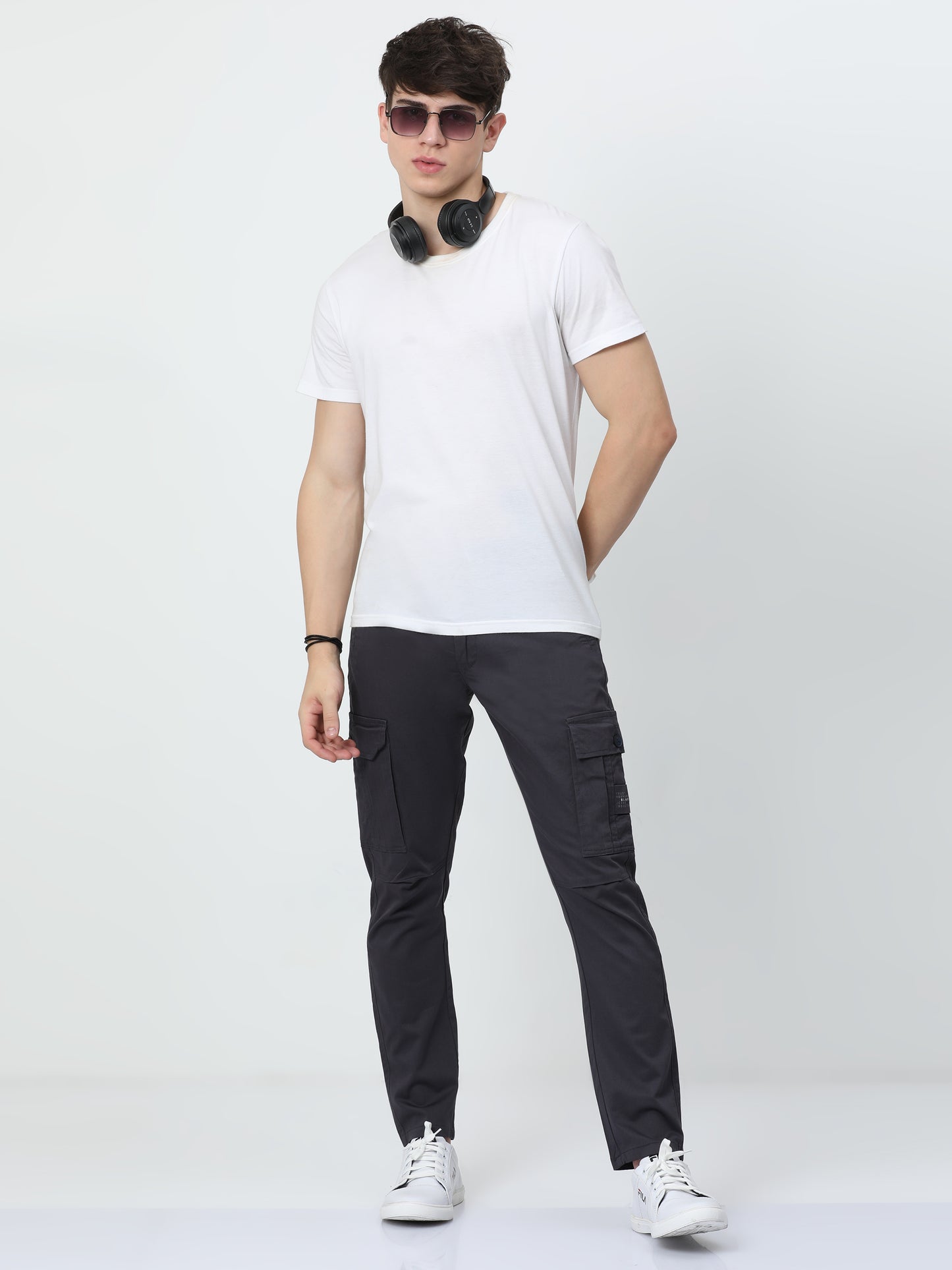 Hardy Grey Cargo Pant A113A