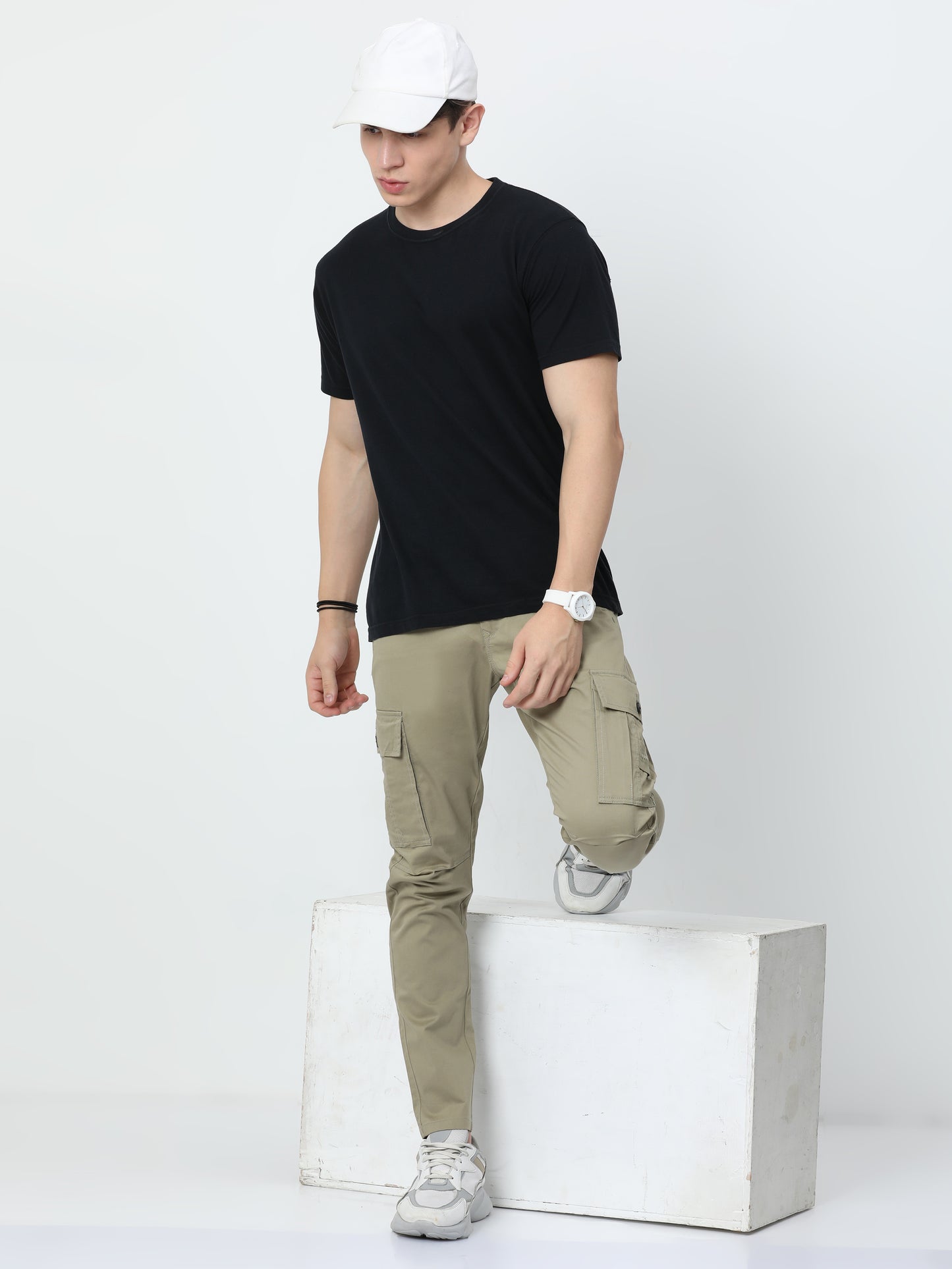 Hardy Beige Cargo Pant A113A