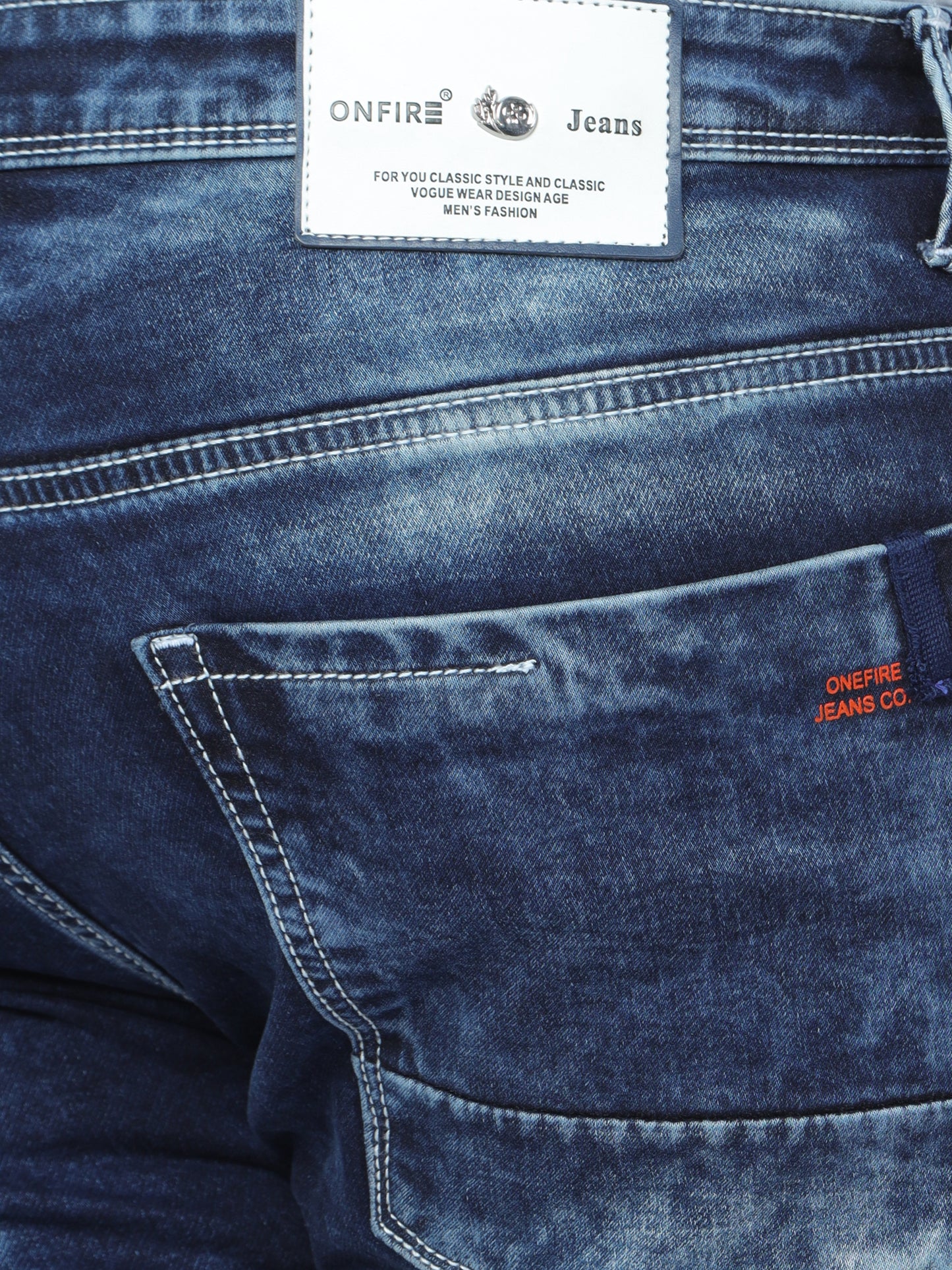 NomadQuest Light Blue Plus size Jeans A1572A