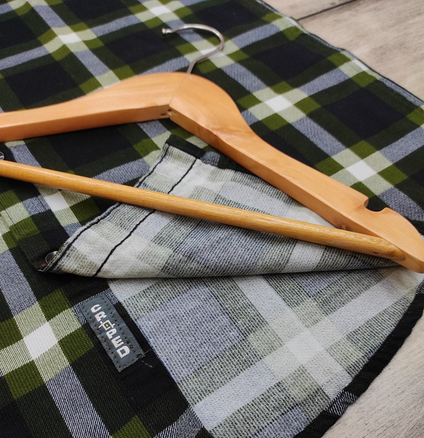 Croped Full Sleeves Checks Shirts