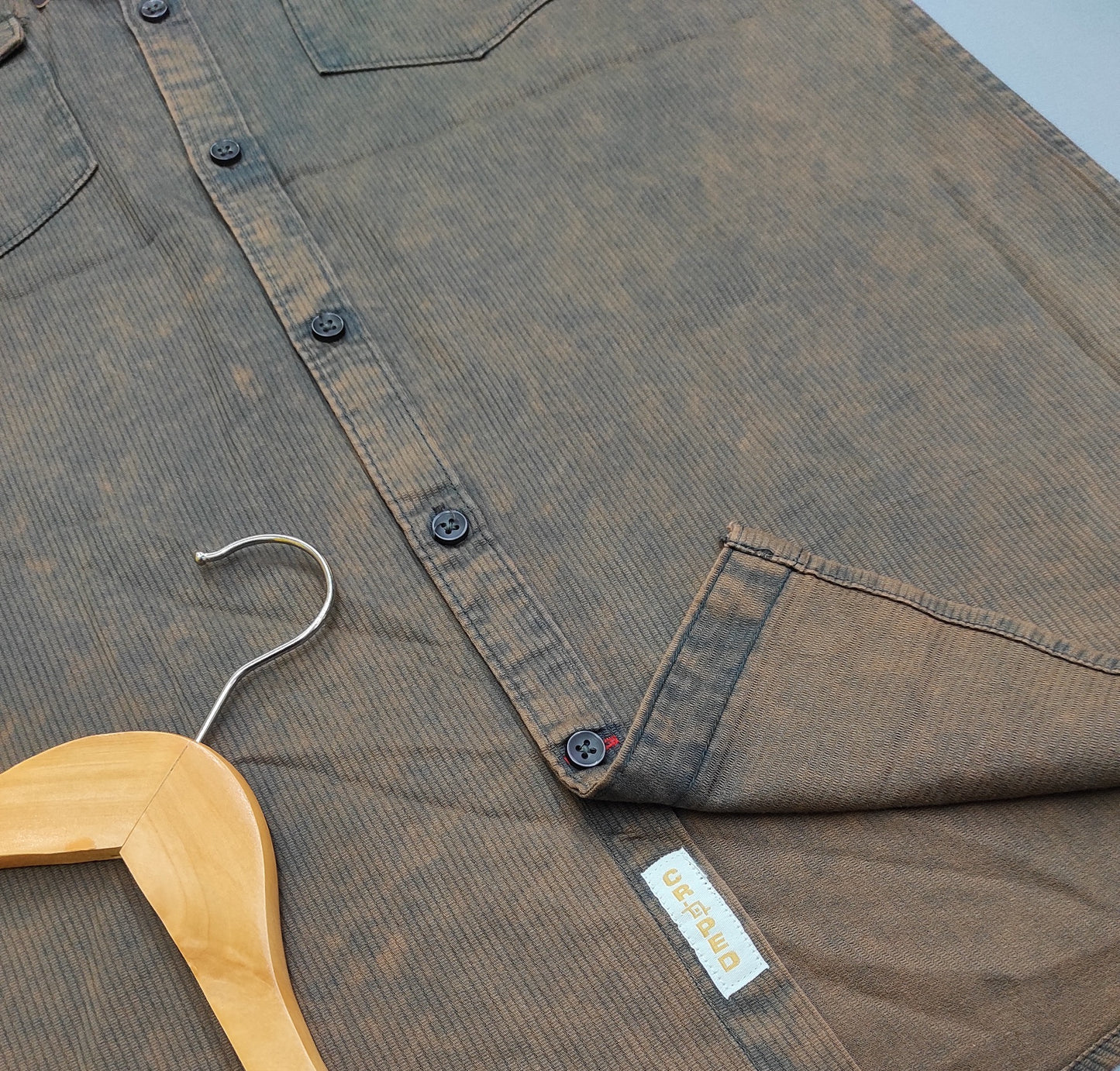 Croped Sulphur Full Sleeves Shirt