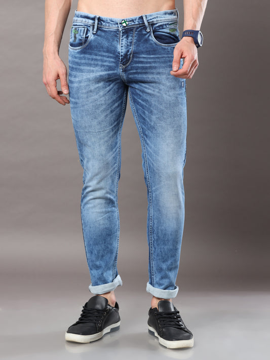 Onfire Light Blue Skinny Jeans