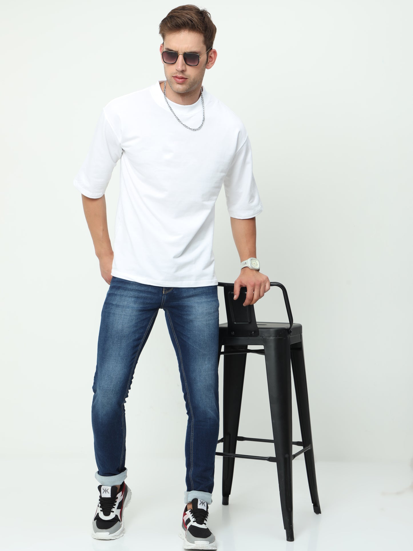 Onfire Ice Blue Skinny Fit Jeans