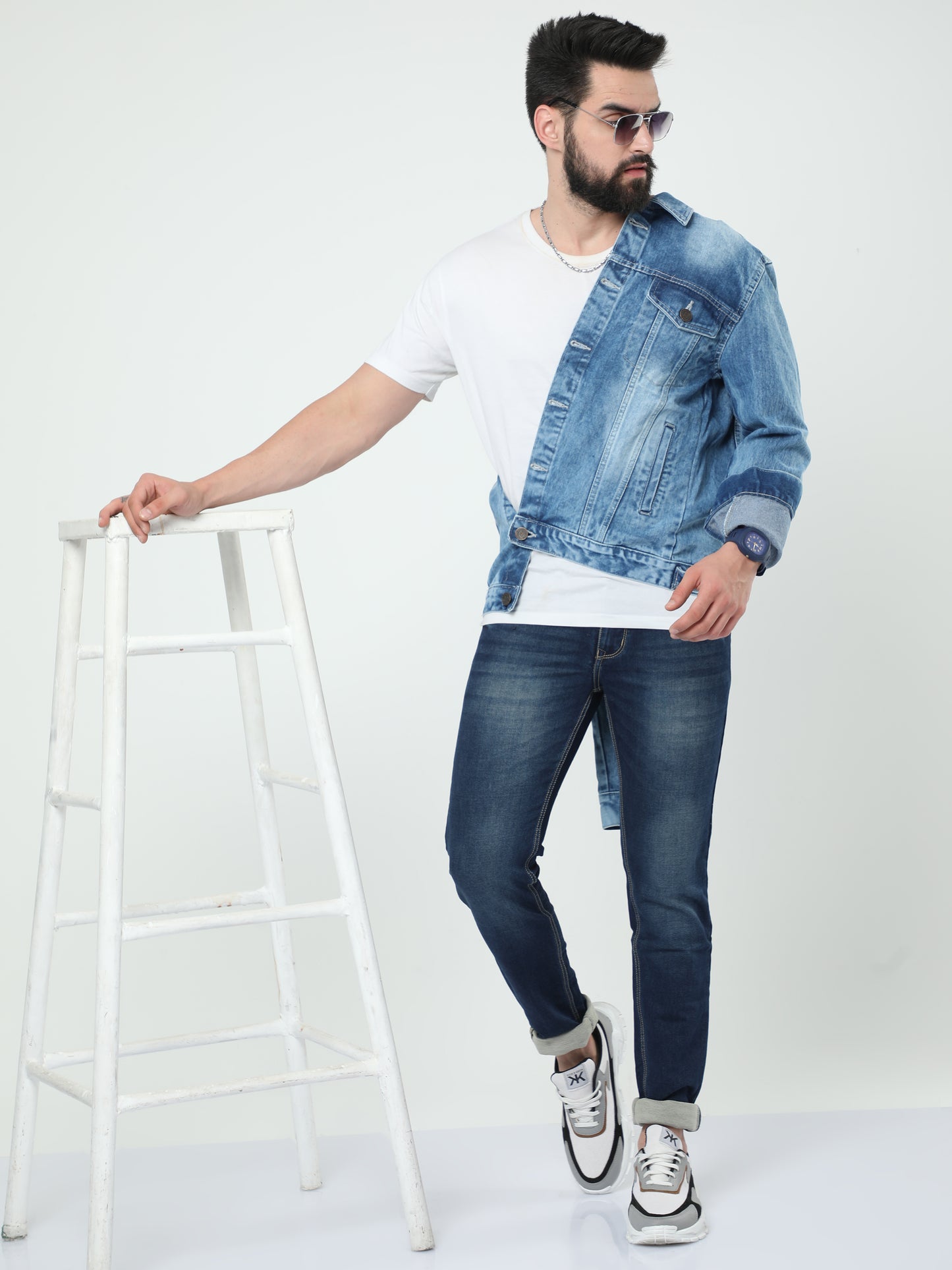 Onfire colorado Dark Blue Skinny Fit Jeans