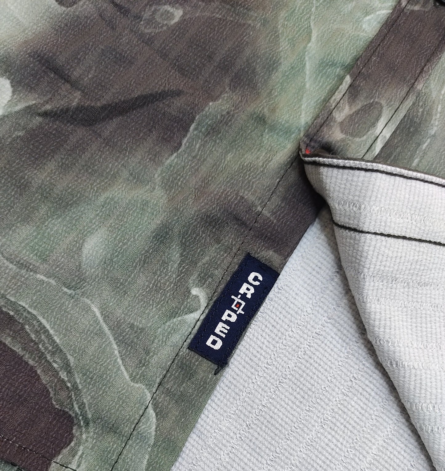 Croped Digital Print Shirt