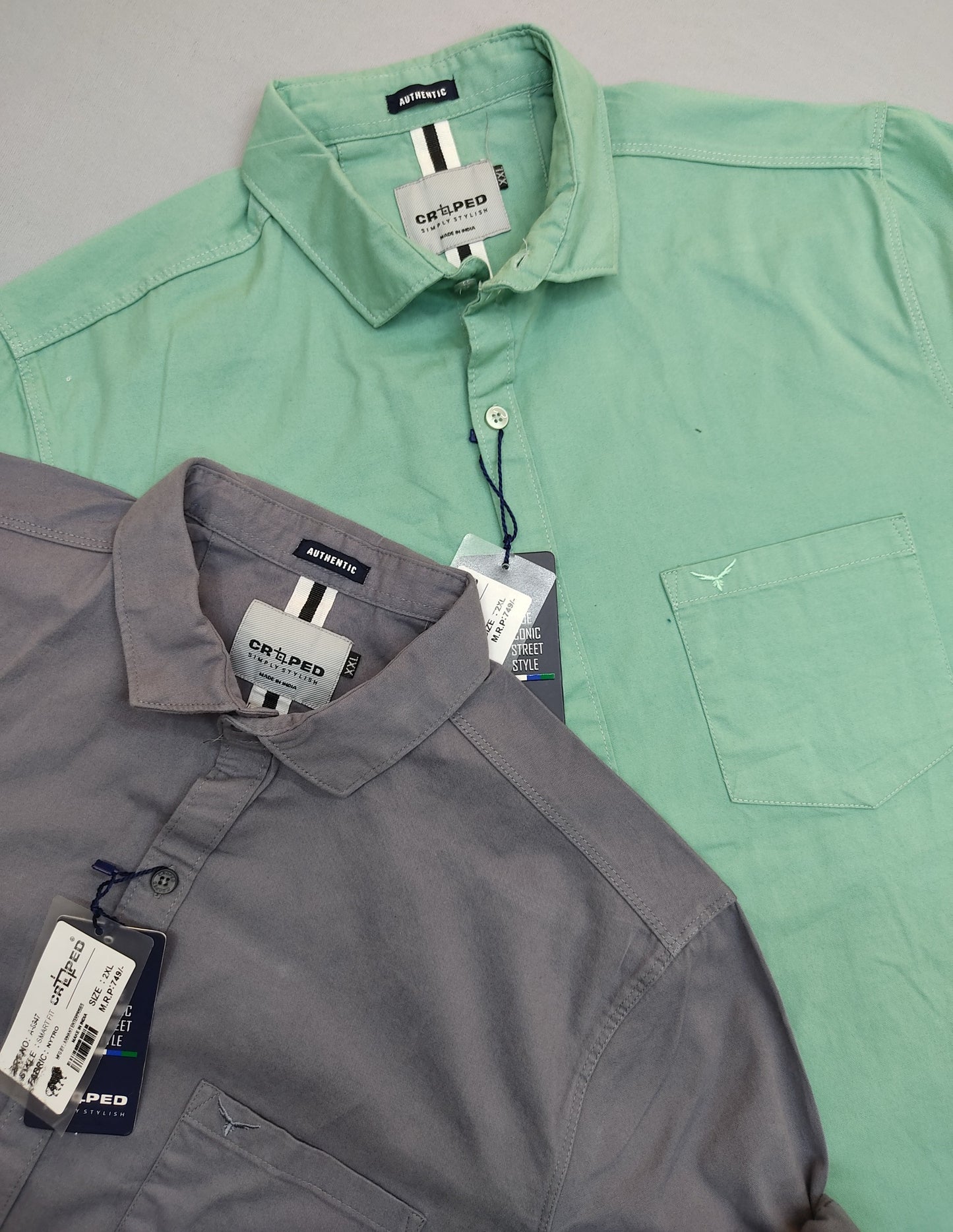 Croped Nytro Plain shirt