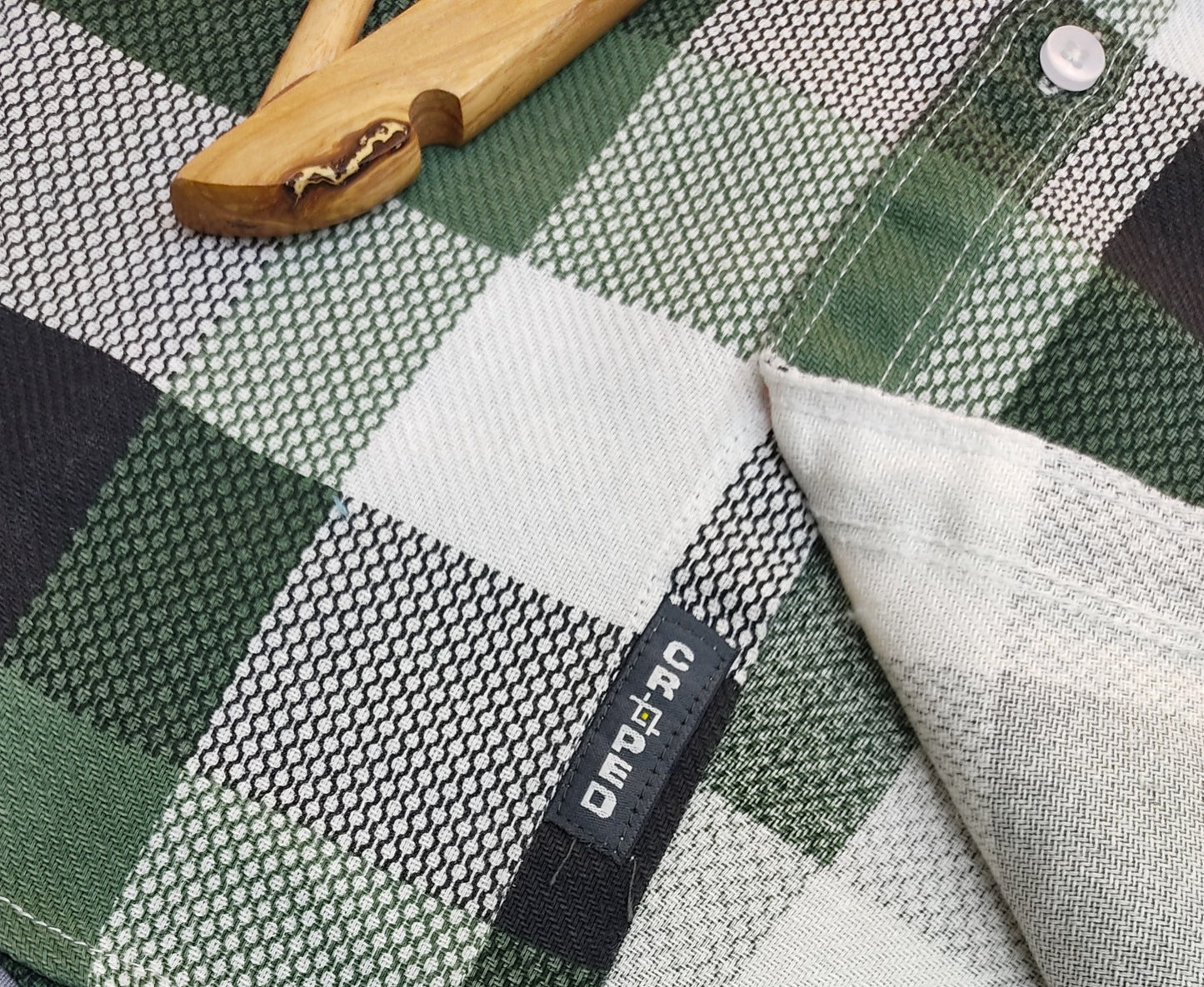Croped Airforce Checks Full Sleeves Shirts