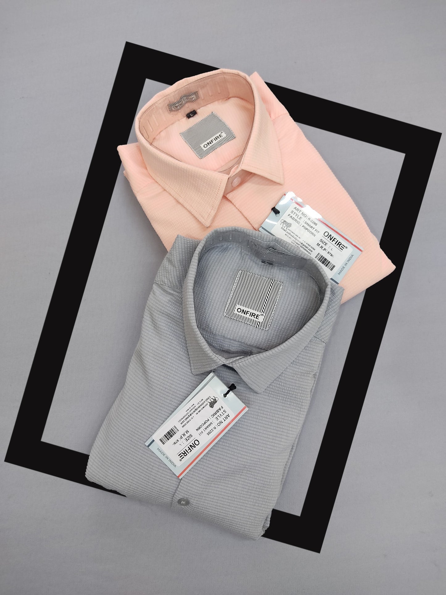 Onfire Popcorn Plain Shirt