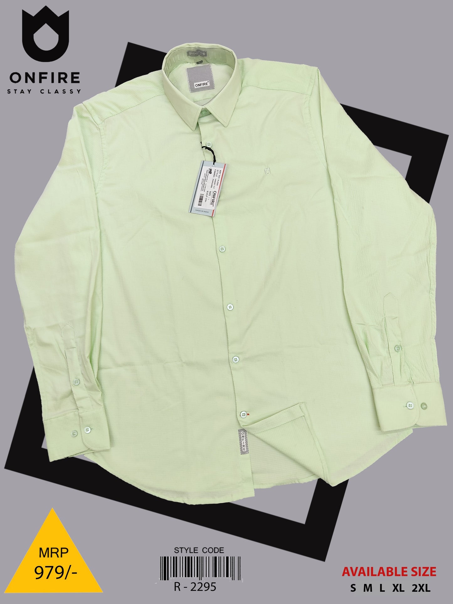 Onfire Popcorn Plain Shirt