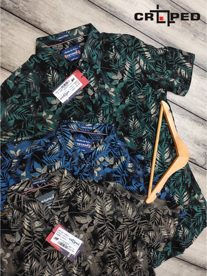 Croped Rayon Half Sleeve Shirts