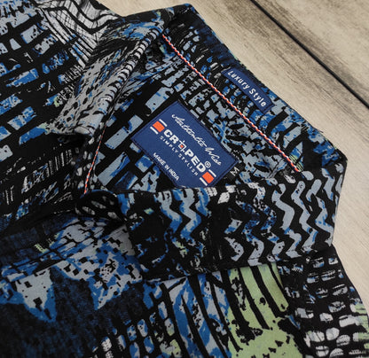 Croped Rayon Half Sleeve Shirts