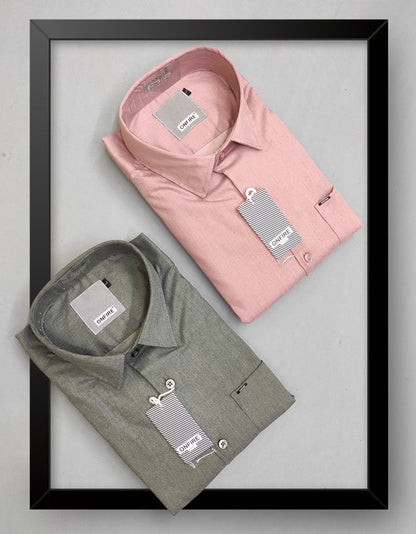 Onfire Milange Lycra Plain Shirt