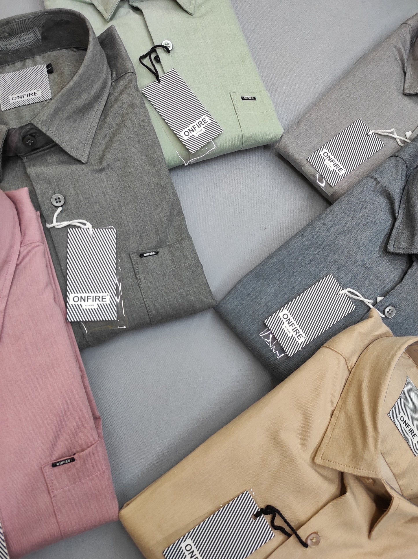 Onfire Milange Lycra Plain Shirt