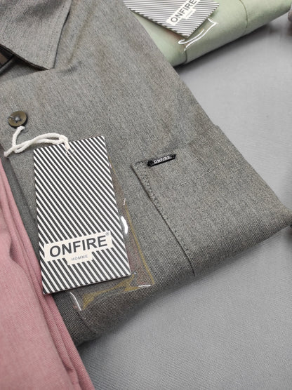 Onfire Milange Lycra Plain Shirt