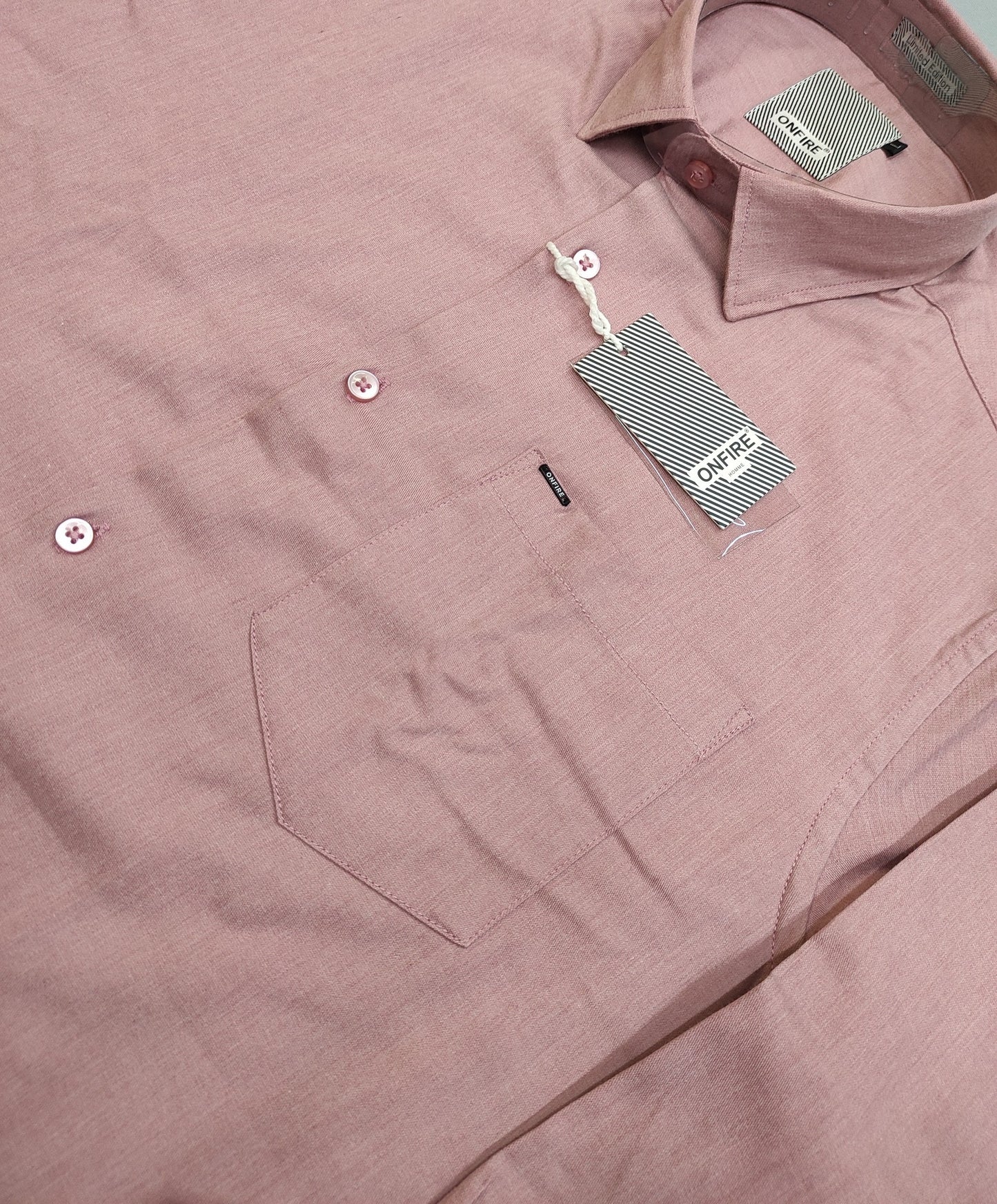 Onfire Milange Lycra Plain Shirt