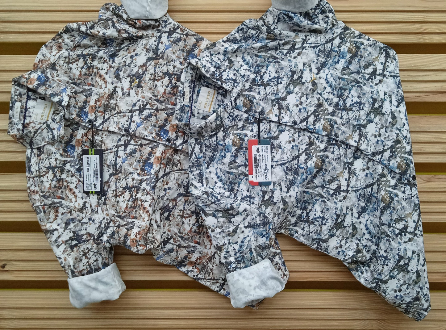 Croped Digital Print Shirt