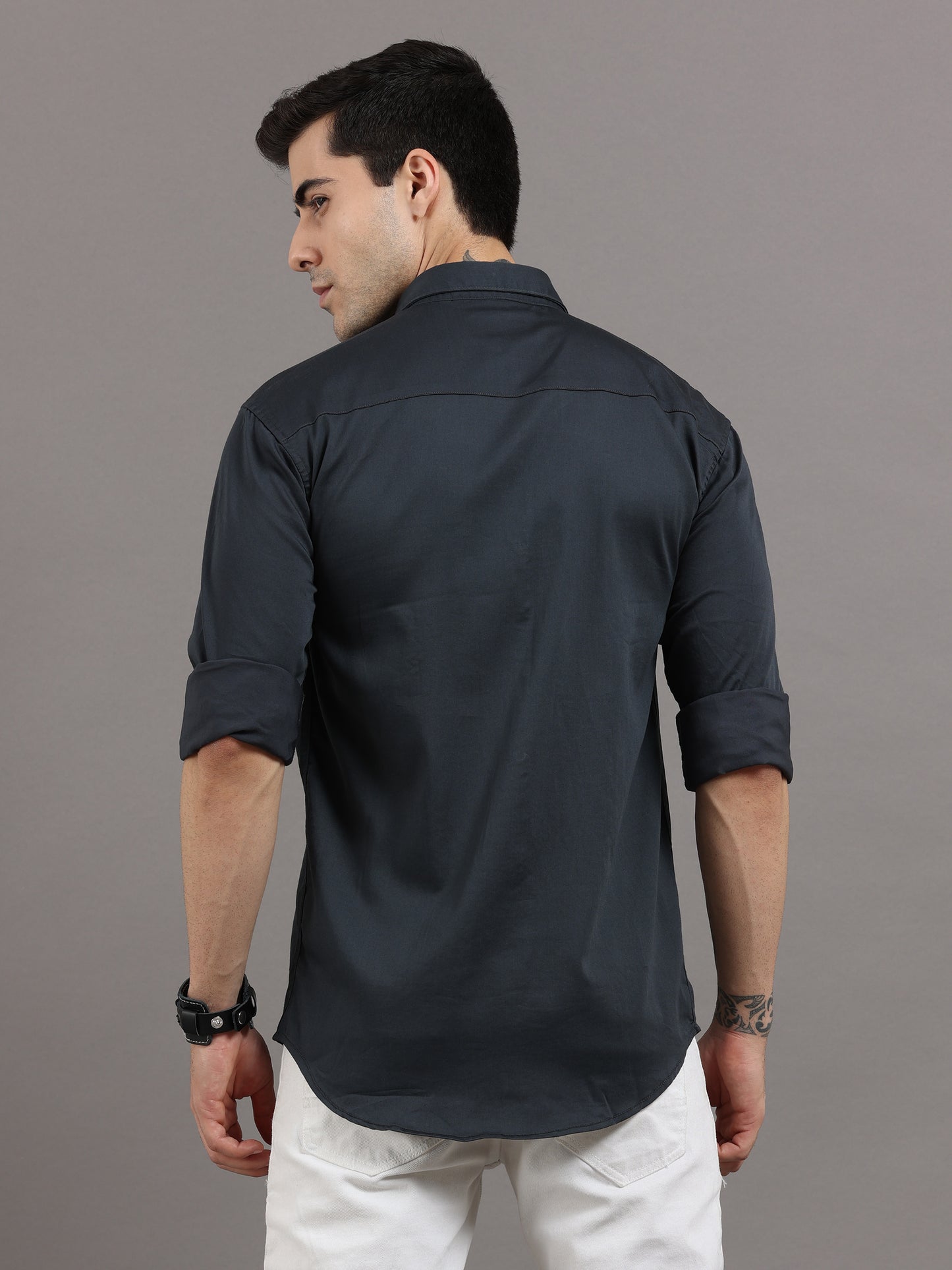 Onfire fancy designer shirt - Dark Grey