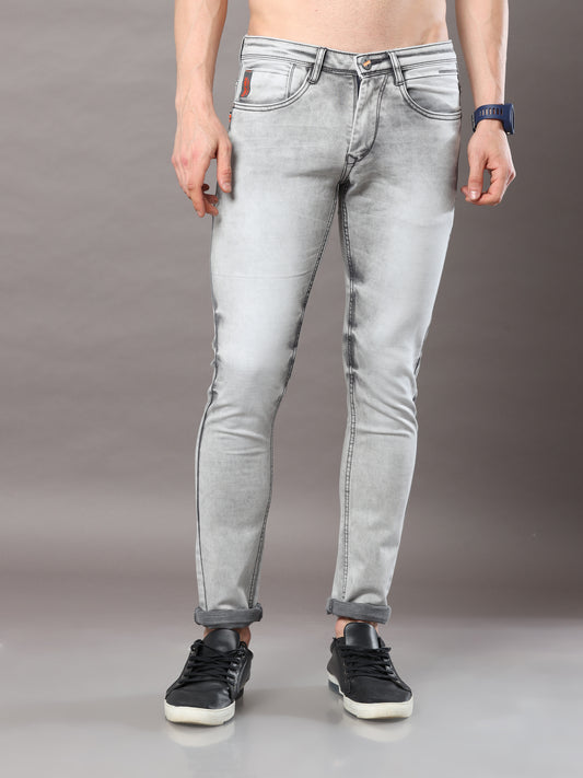 Onfire Grey Skinny Jeans
