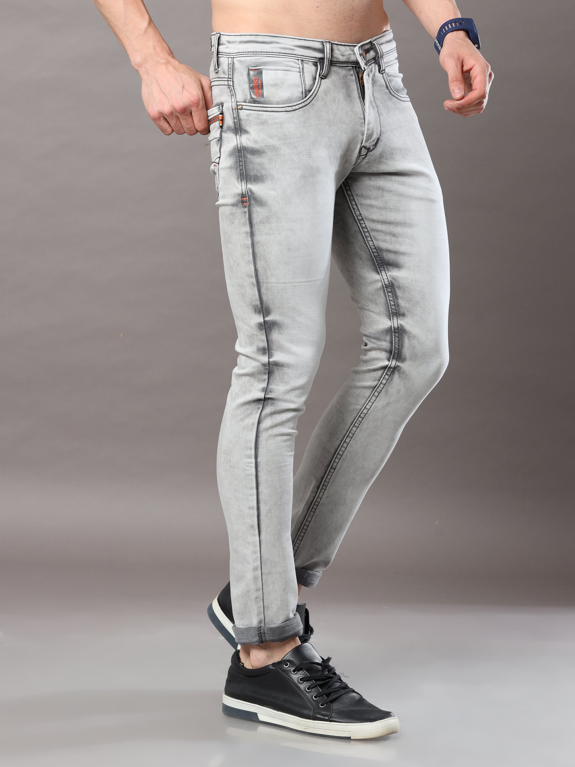 Grey Jean Outfits Skinny Jeans For Men Grey at Best Price – Onfire