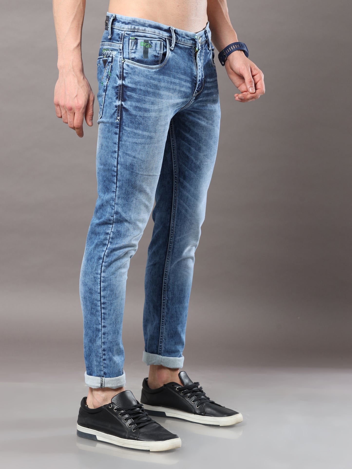 Onfire Light Blue Skinny Jeans