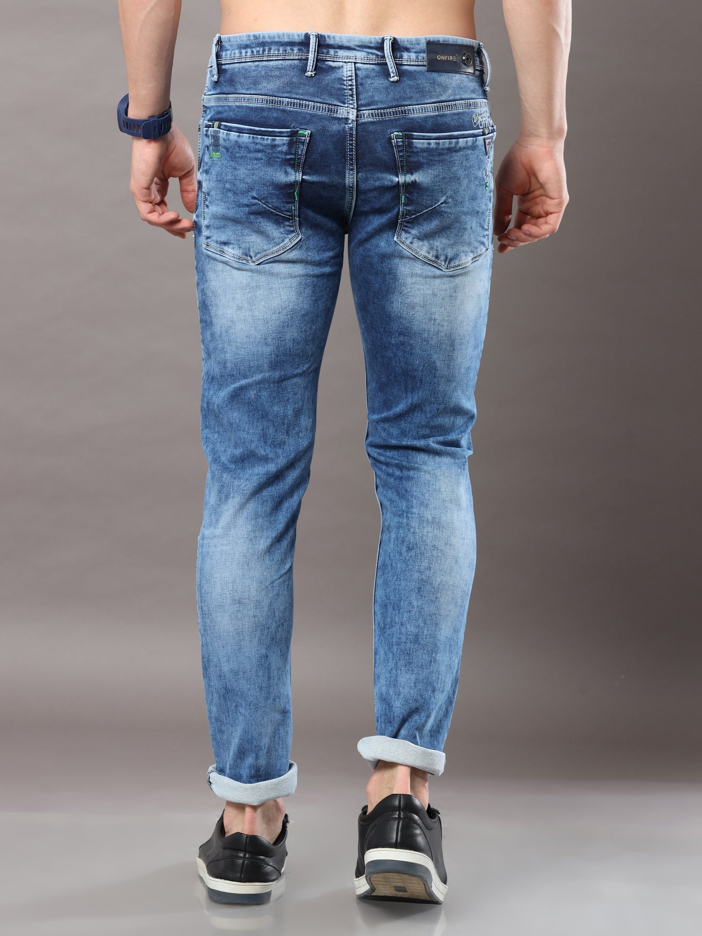 Onfire Light Blue Skinny Jeans