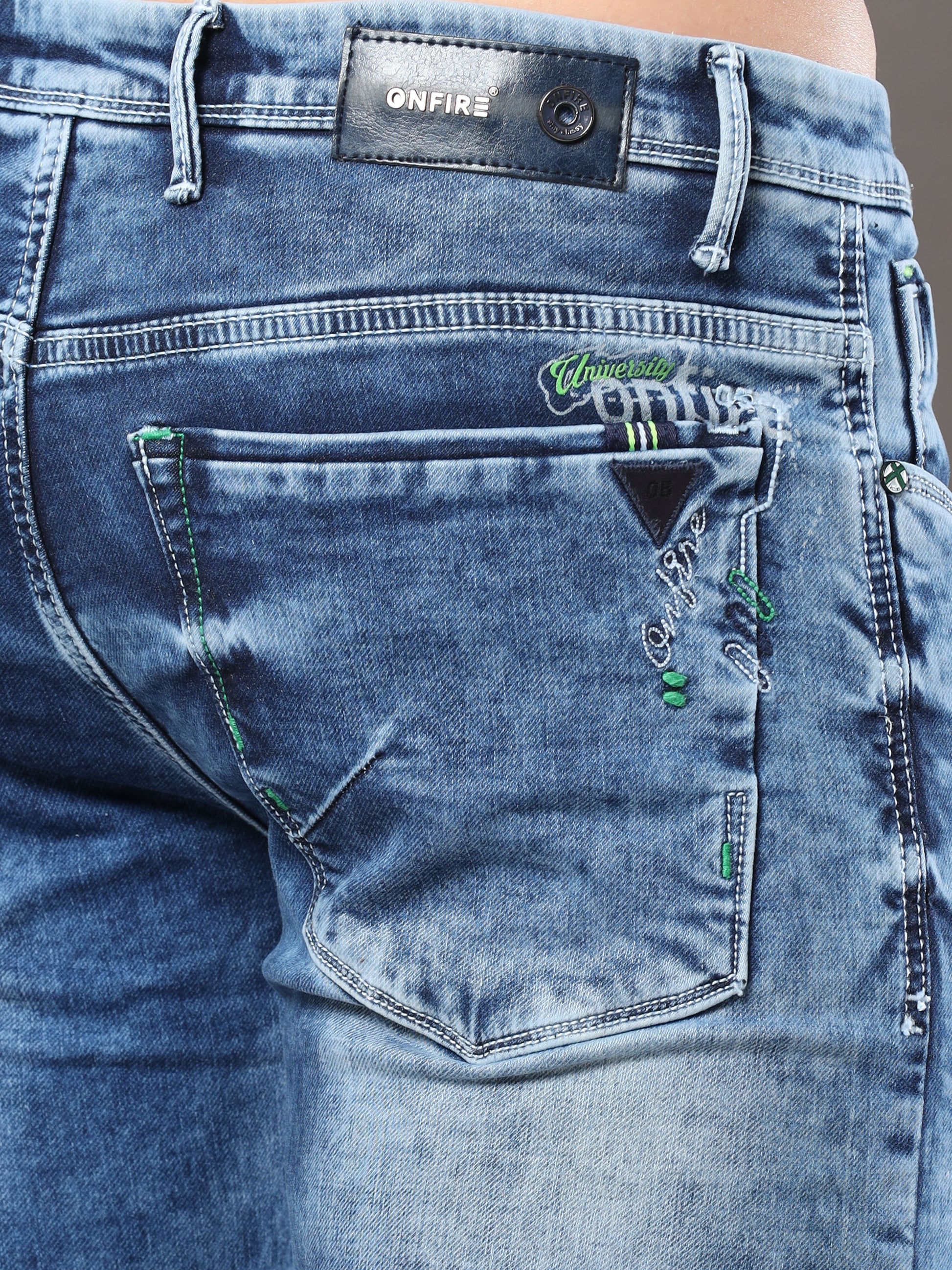 Onfire Light Blue Skinny Jeans