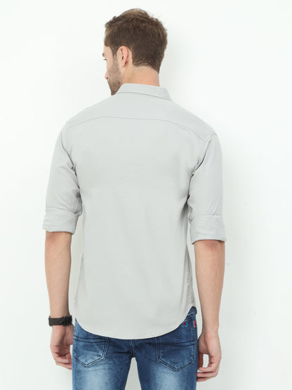 Onfire Fresco Designer Light Grey Shirt