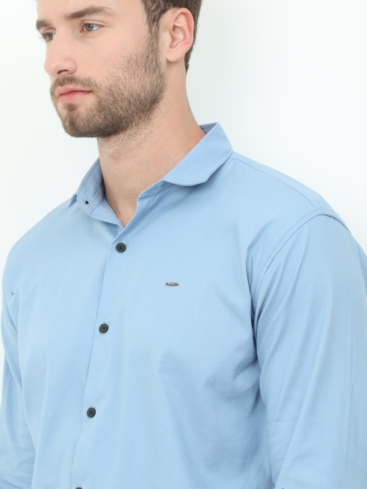 Onfire Designer Electric Blue Shirt